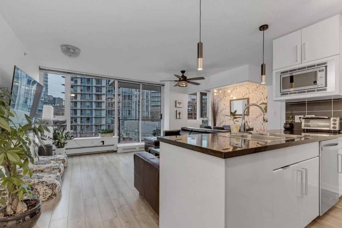 וונקובר Gastown Downtown Apartment Very Central מראה חיצוני תמונה